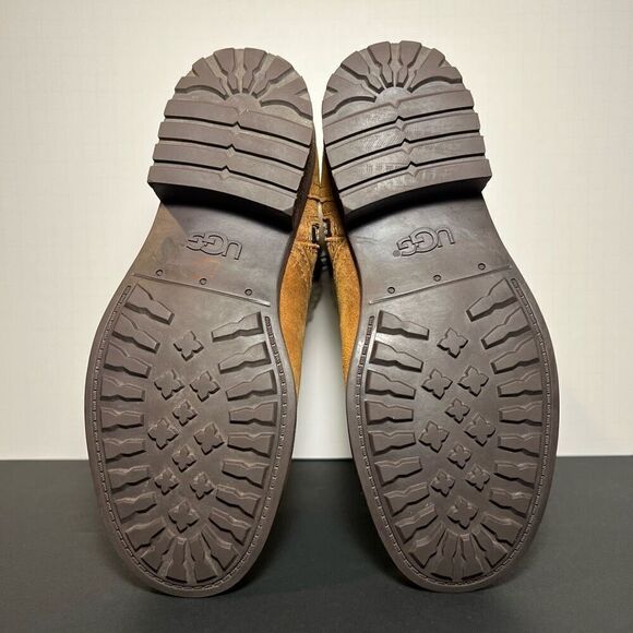 Womens UGG Blayre II Brown Leather Boots / Size 6.5 - Picture 7 of 8